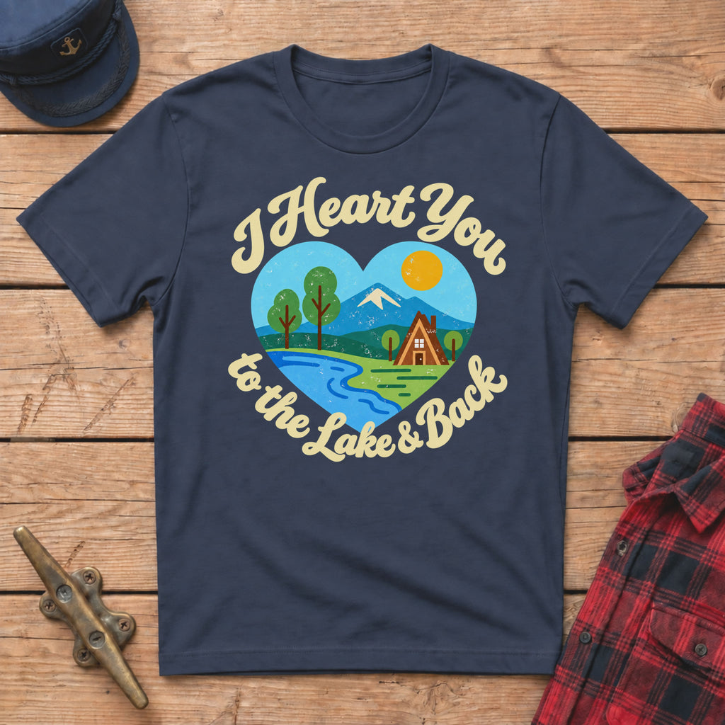 I Heart You to the Lake & Back Graphic Tee