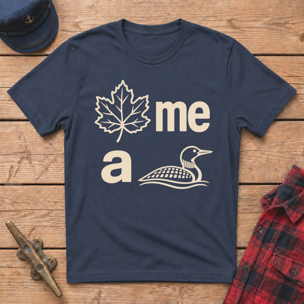 Leaf Me a Loon Graphic Tee