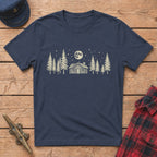 Full Moon Cabin Graphic Tee