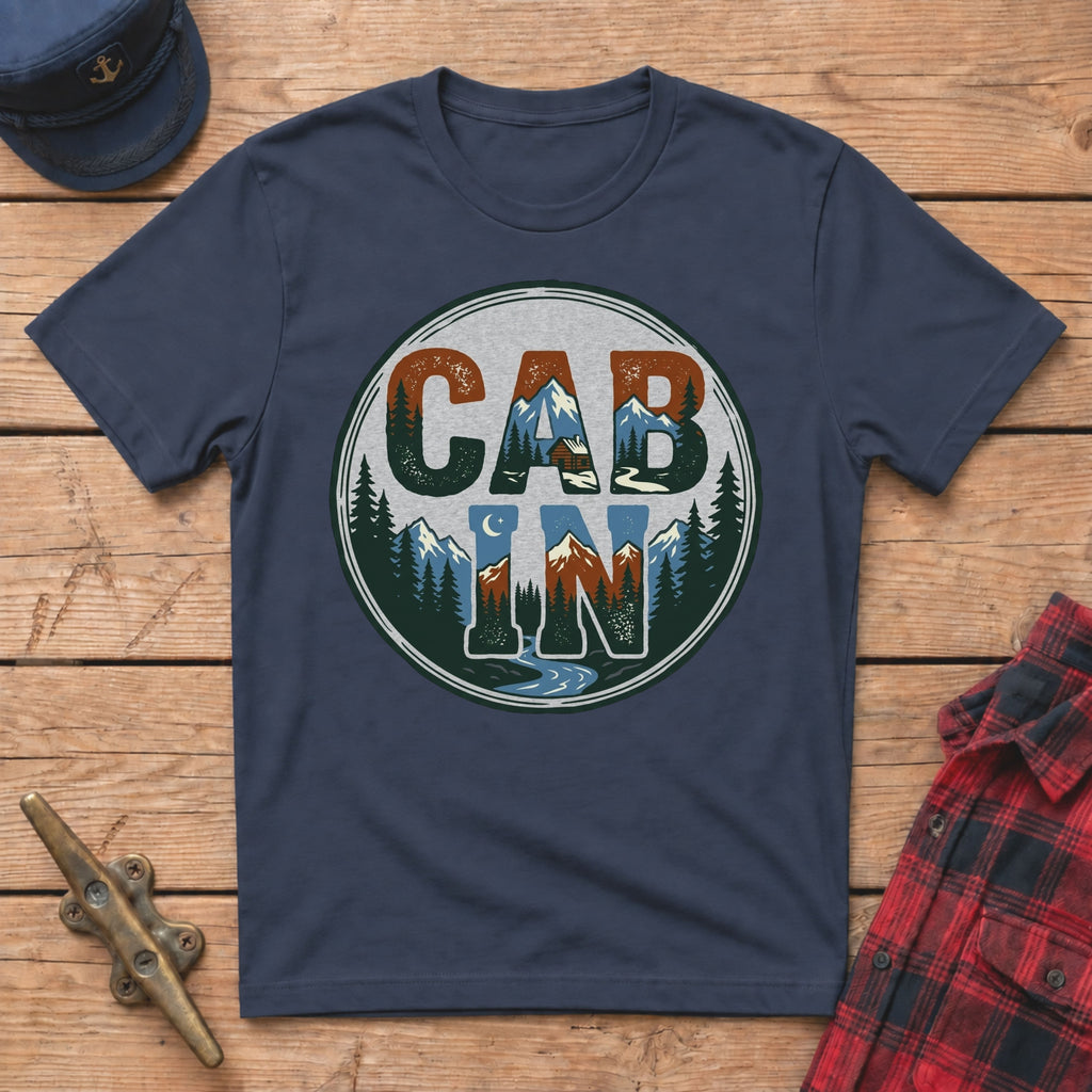 Cabin Circular Badge Retro Tee