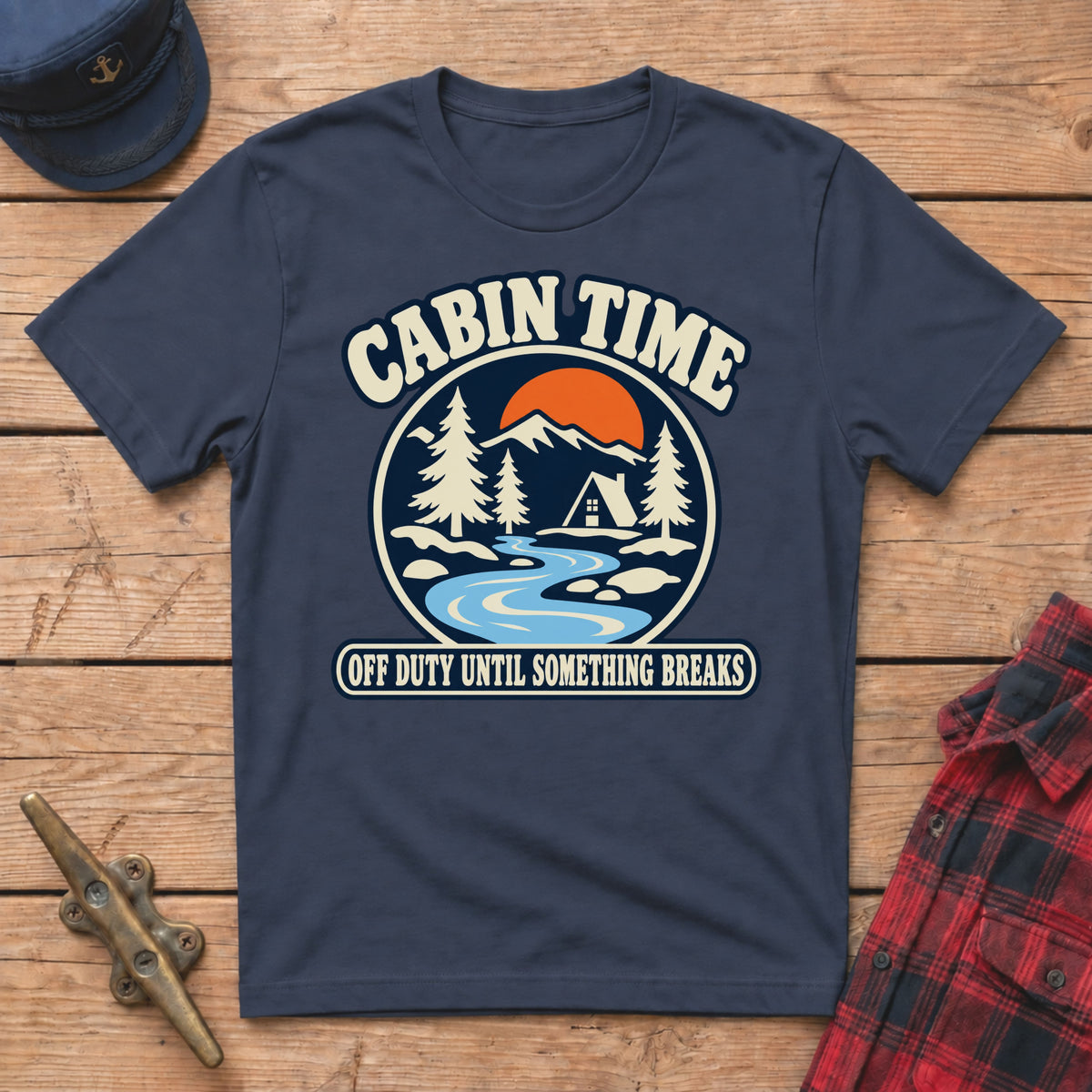 Off Duty Until Something Breaks Graphic Tee
