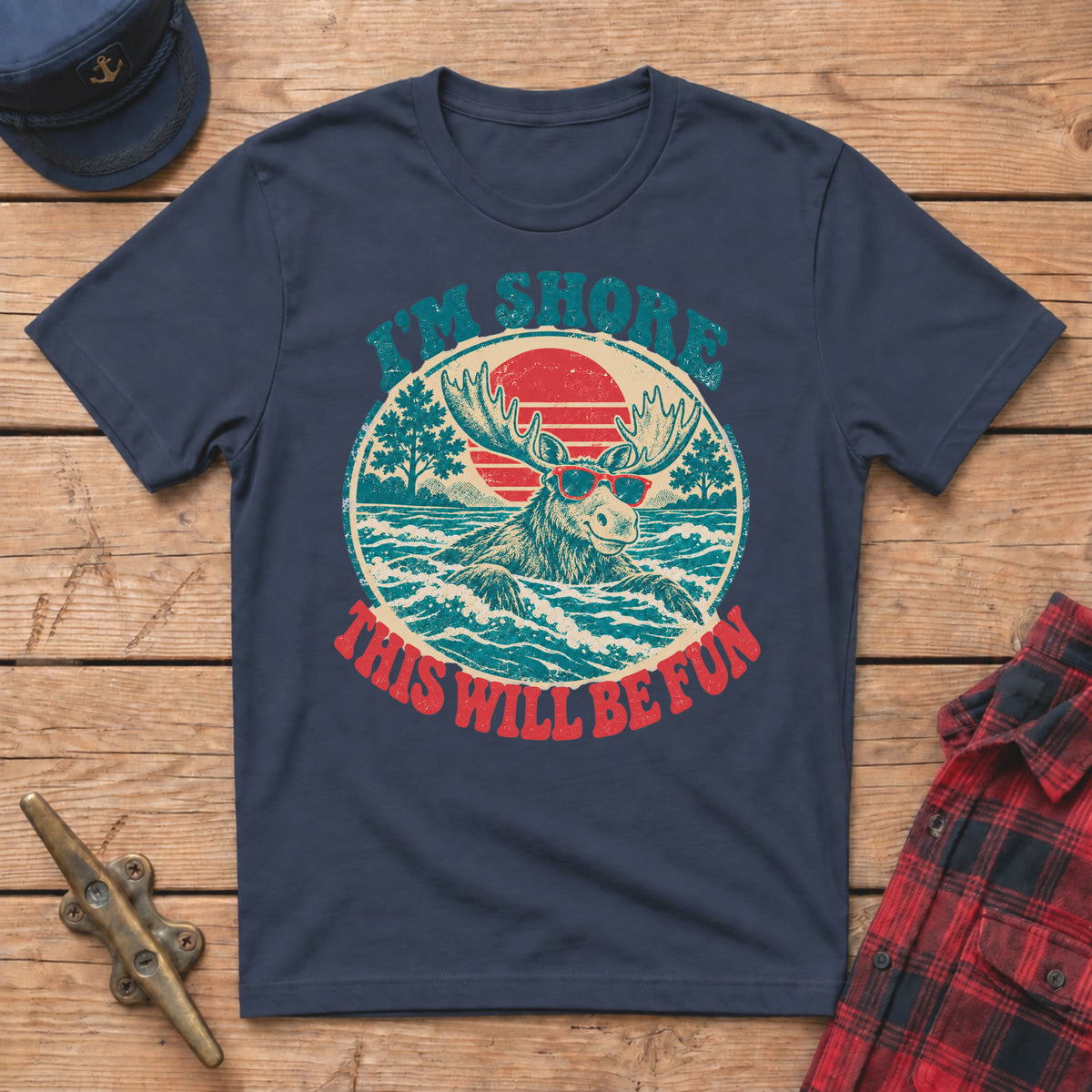 I'm 'Shore' this will be Fun Graphic Tee