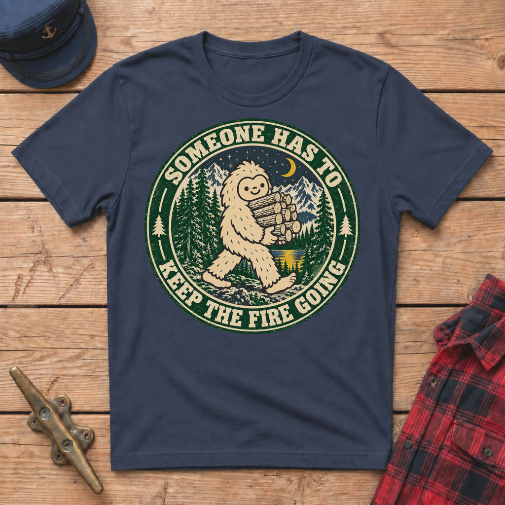 Keep The Fire Going  Graphic Tee