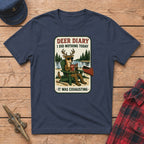 Deer Diary I Did Nothing Today Graphic Tee