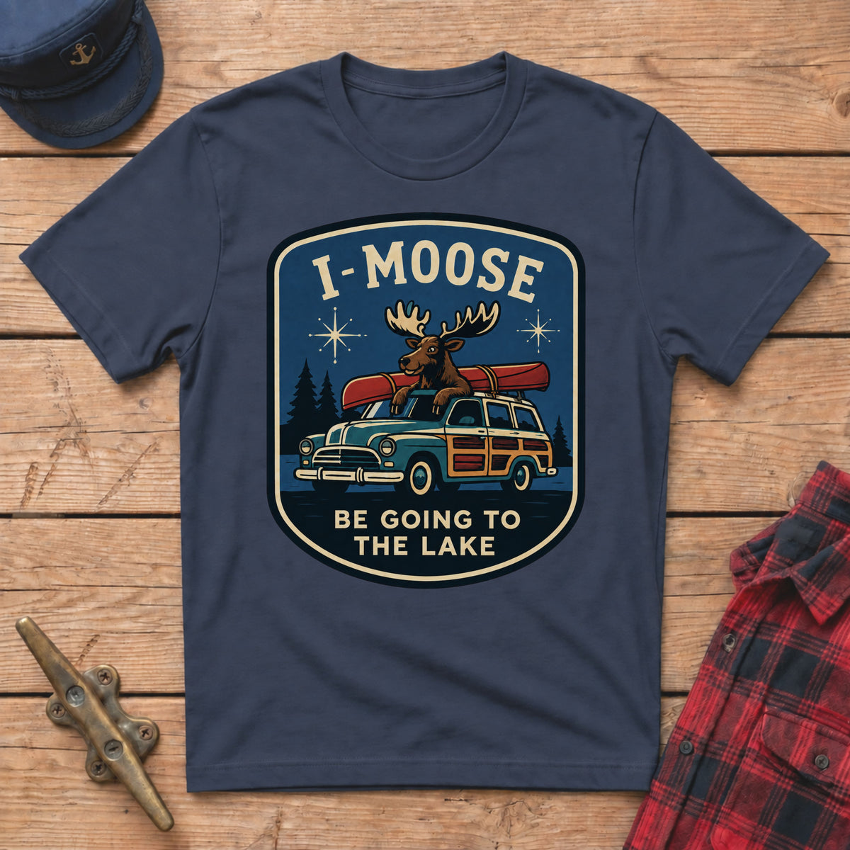 I-Moose be Going to the Lake Graphic Tee