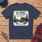 No Shoes No Schedule No Problem Graphic Tee