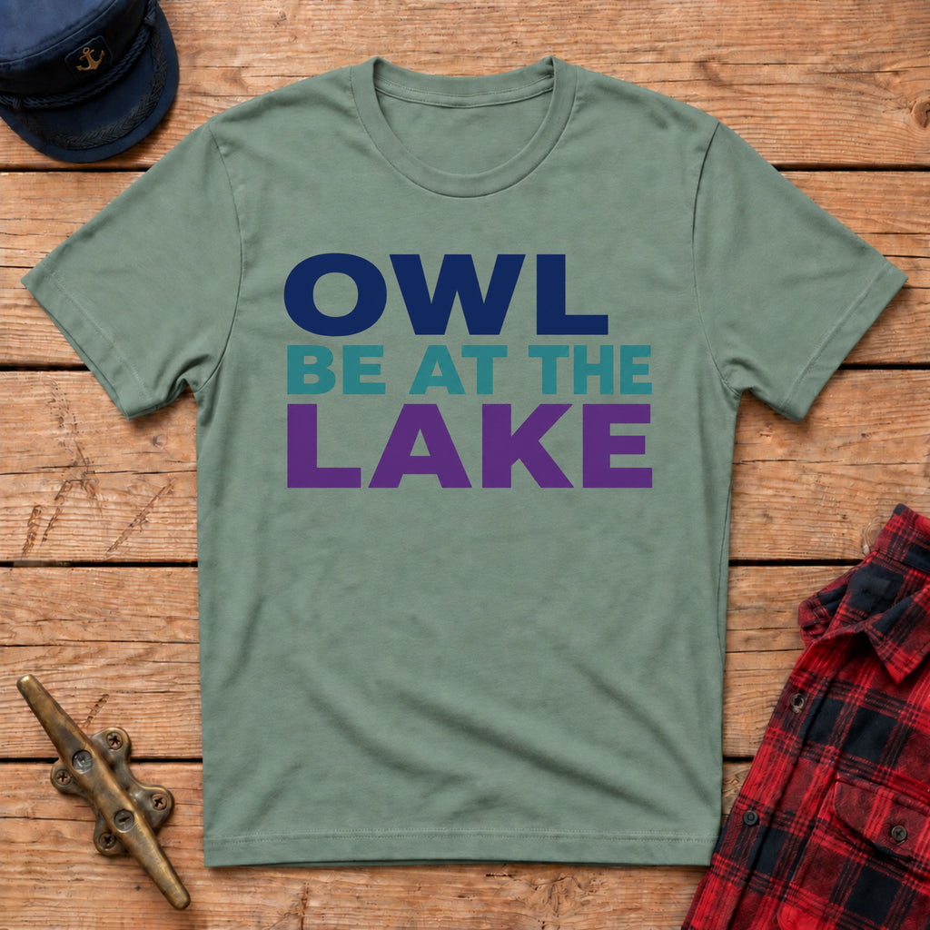 Owl Be At The Lake Graphic Tee