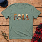 Fall Cutout Graphic Tee