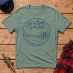 Life is Better at the Lake Happy Camper Graphic Tee