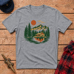 Cabin Sunset Graphic Tee