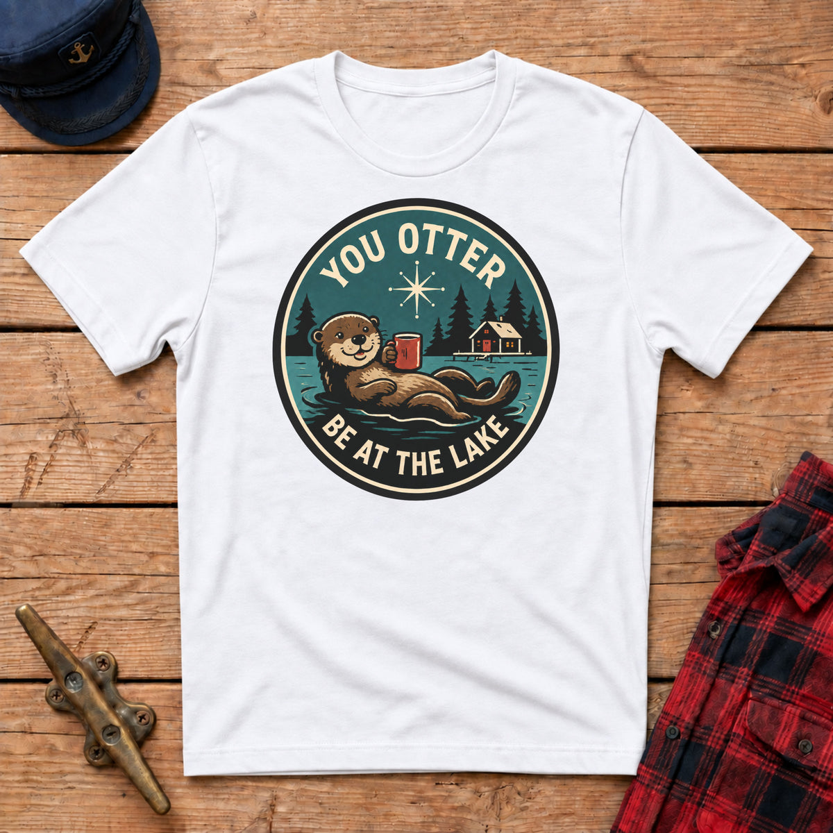You Otter Be at the Lake Graphic Tee