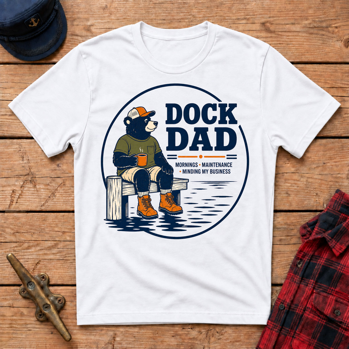 Dock Dad Graphic Tee