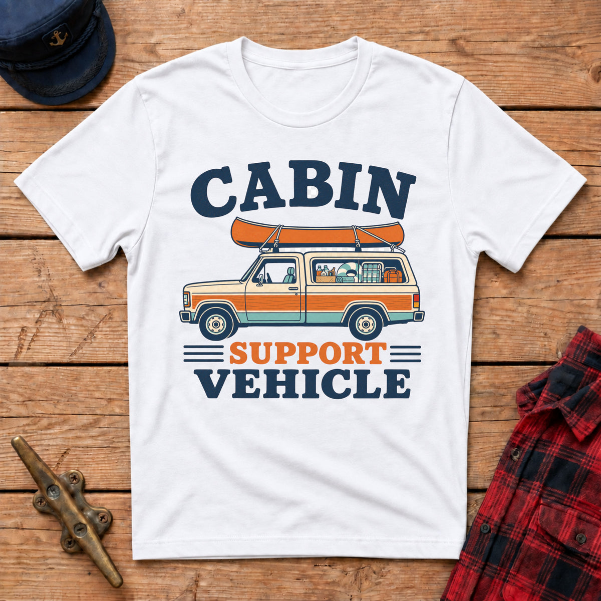Cabin Support Vehicle Graphic Tee