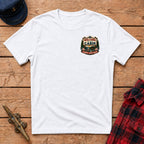 Welcome to the Cabin Graphic Badge Tee