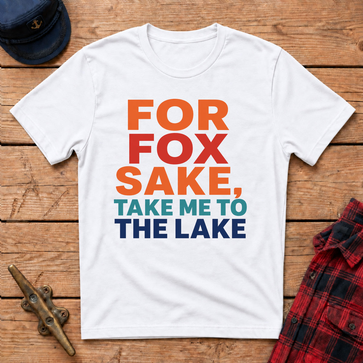 For Fox Sake, Take Me to the Lake Graphic Tee