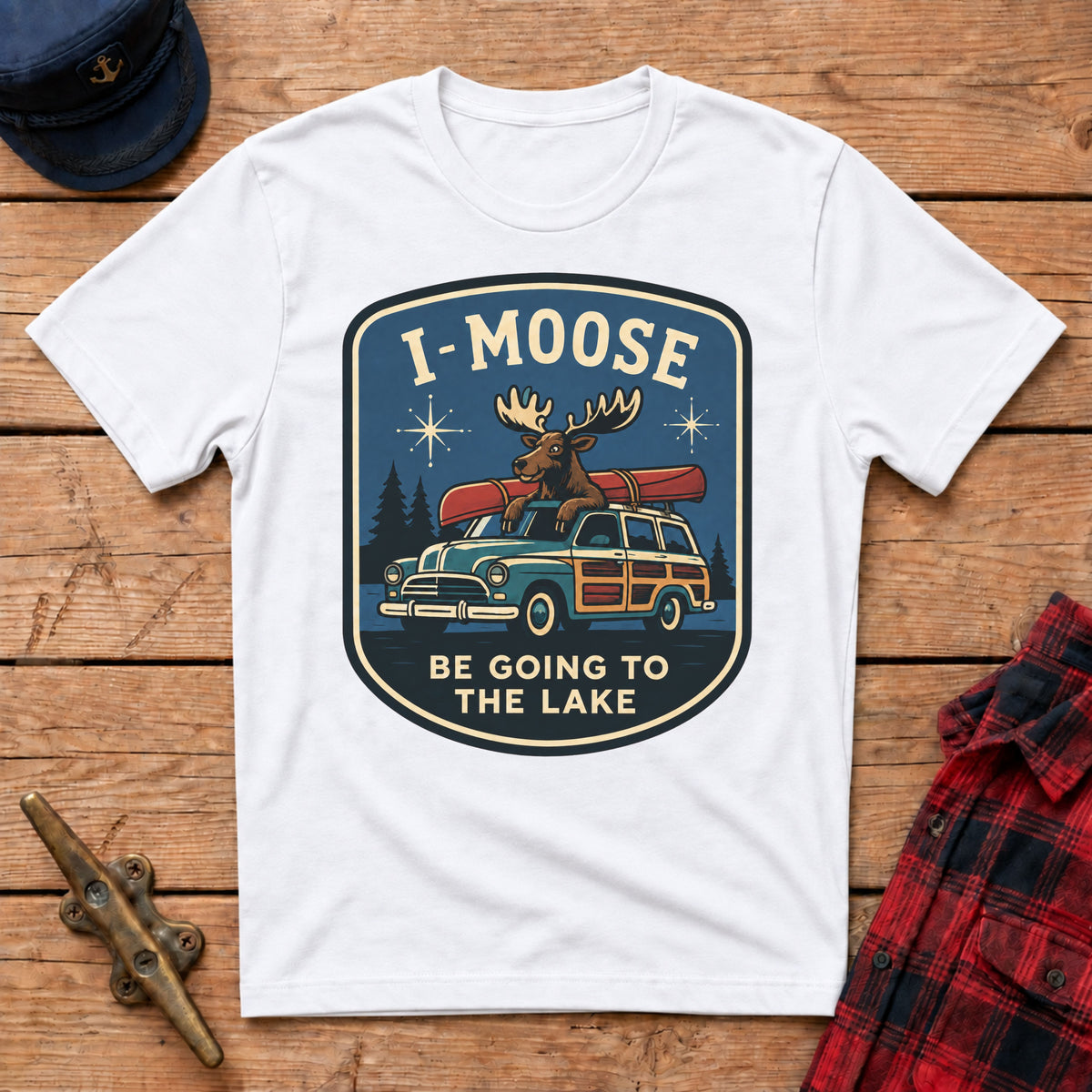 I-Moose be Going to the Lake Graphic Tee
