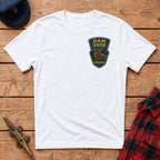 Dam Good Weekend Graphic Badge Tee