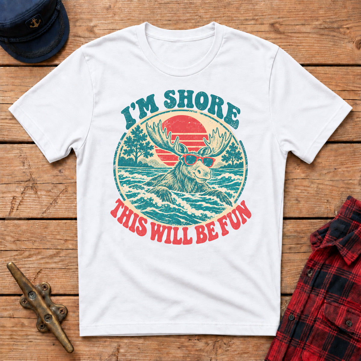 I'm 'Shore' this will be Fun Graphic Tee