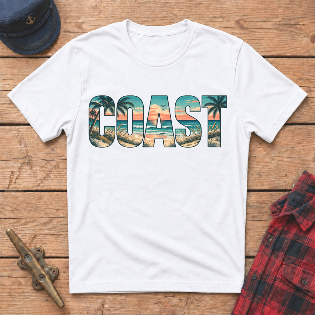 Coast Cutout Graphic Tee