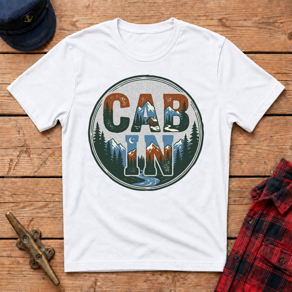 Cabin Circular Badge Retro Tee