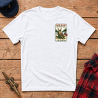 Deer Diary I Did Nothing Today Graphic Badge Tee