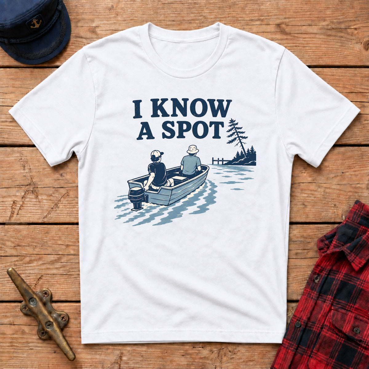I Know A Spot Graphic Tee