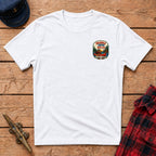 Paddle, Swim & Relax Graphic Badge Tee