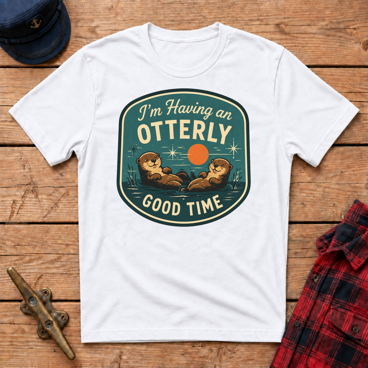 I’m Having an Otterly Good Time Graphic Tee