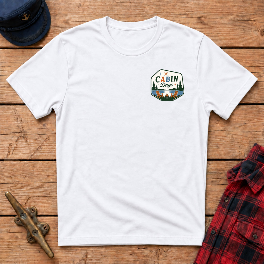 Cabin Days T‑Shirt Graphic Badge Tee
