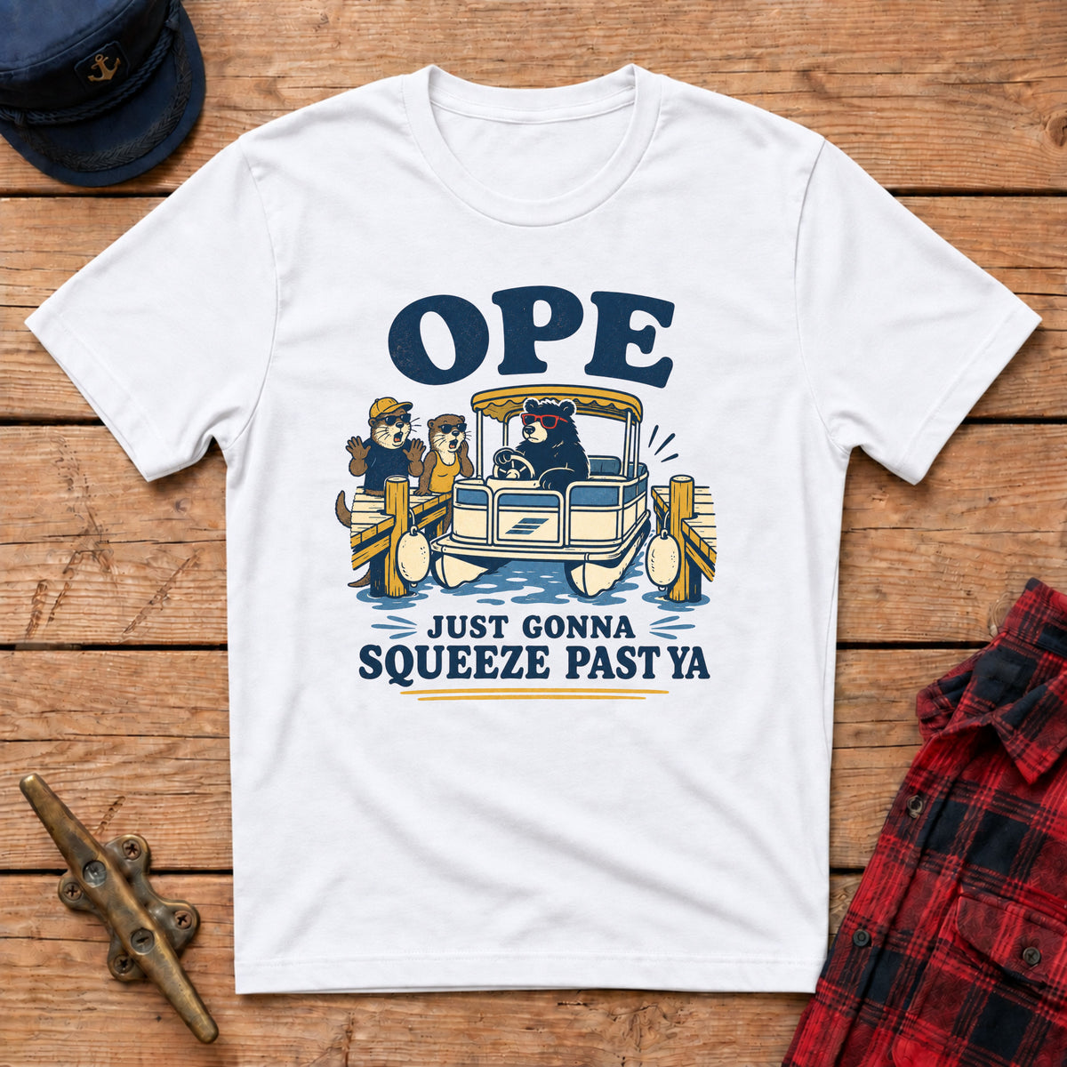 Ope Just Gonna Squeeze Past Ya Graphic Tee