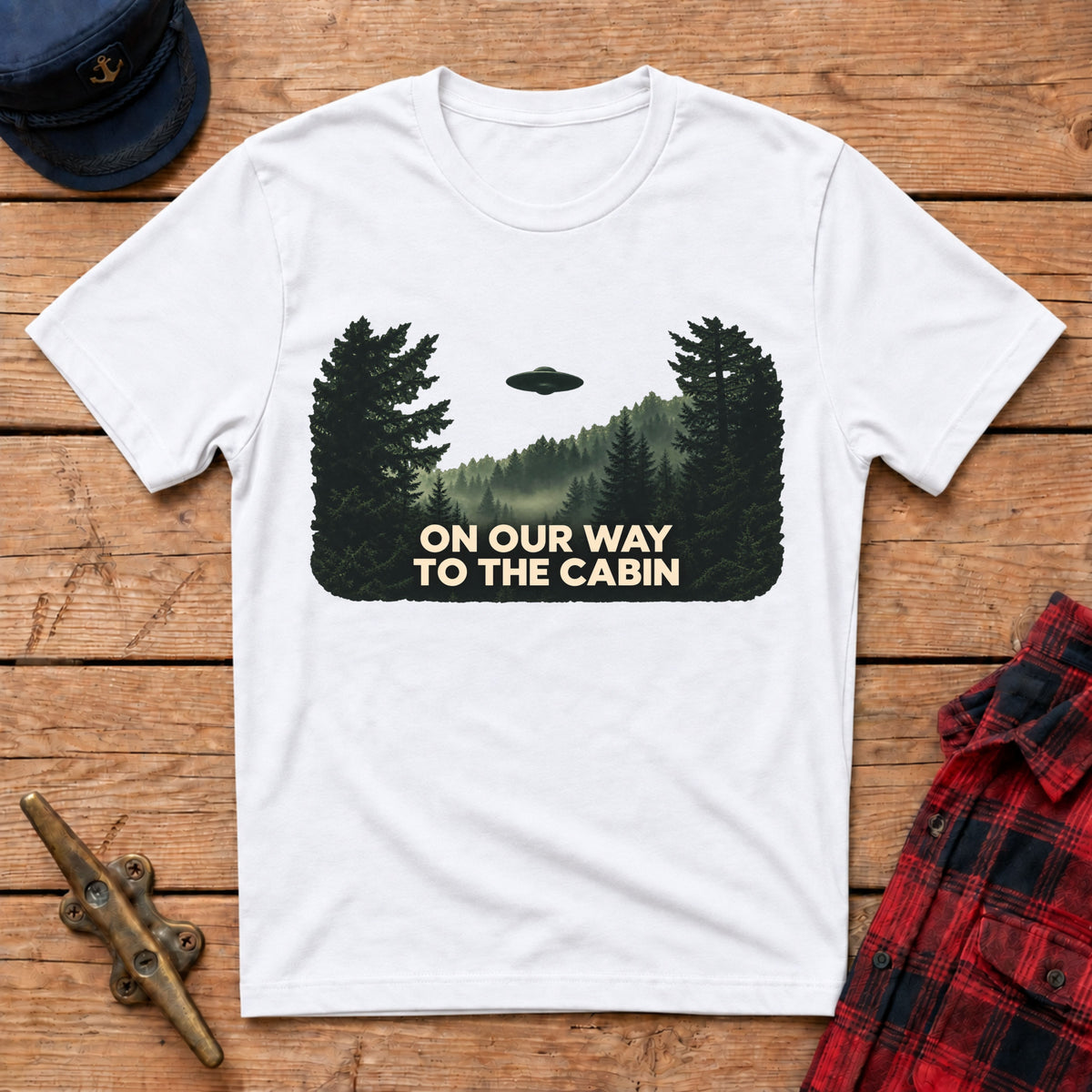 On Our Way to the Cabin Graphic Tee
